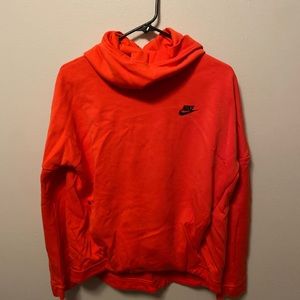 Nike tech fleece bright funnel neck hoodie